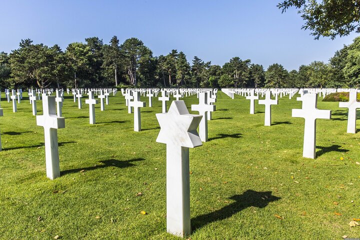 Privat rund transfer till Normandie D Day Beaches från Paris