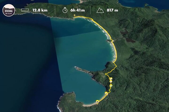 Ilha Grande 6 dages privat trekking ekspedition rundt om øen af lokale guider