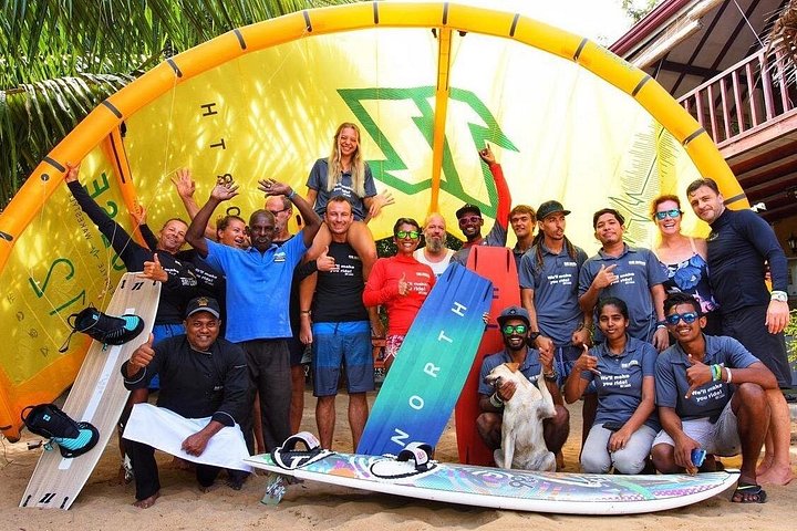 Aventure de kitesurf à Kalpitiya