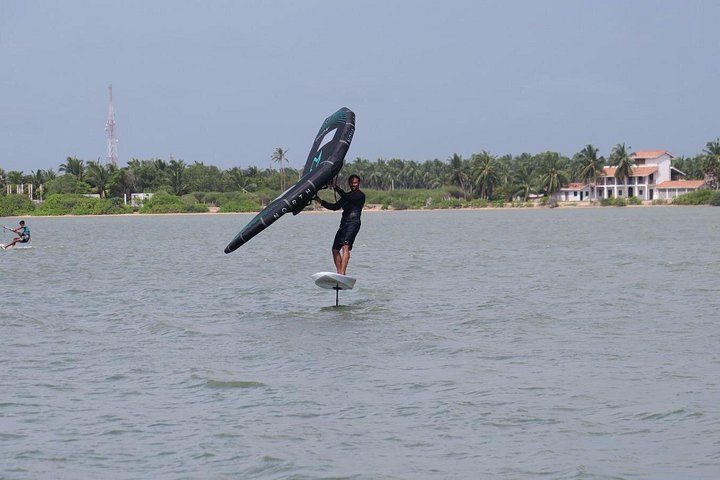 Aventure de kitesurf à Kalpitiya