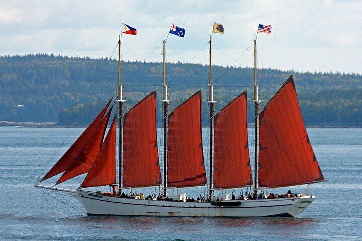 1,5 tot 2 uur windjammer zeiltocht in Maine met kapitein met licentie