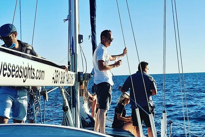Excursão costeira em um iate de vela de luxo - Vilamoura (máx 12 hóspedes)