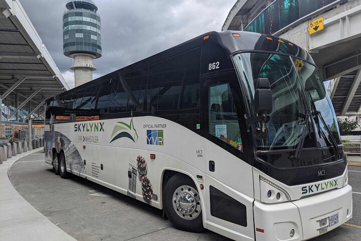 Aeroporto di Vancouver da o per Whistler o Squamish in autobus (viaggio singolo)