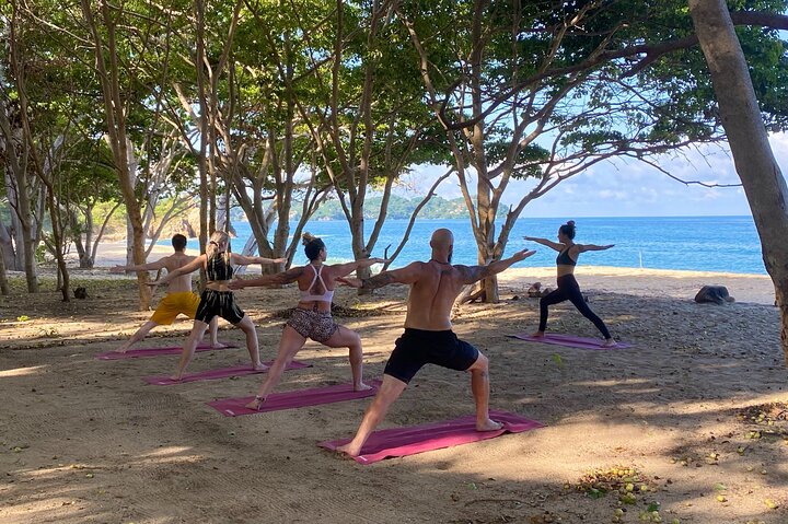 Experiencia de caminata y yoga en la jungla en México