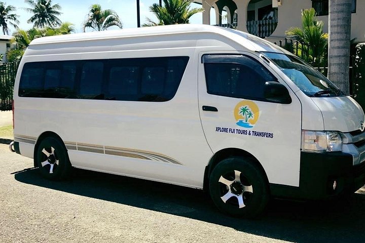 Rundtur Nadi flyplass til Shangri La Fijian Resort Yanuca Island