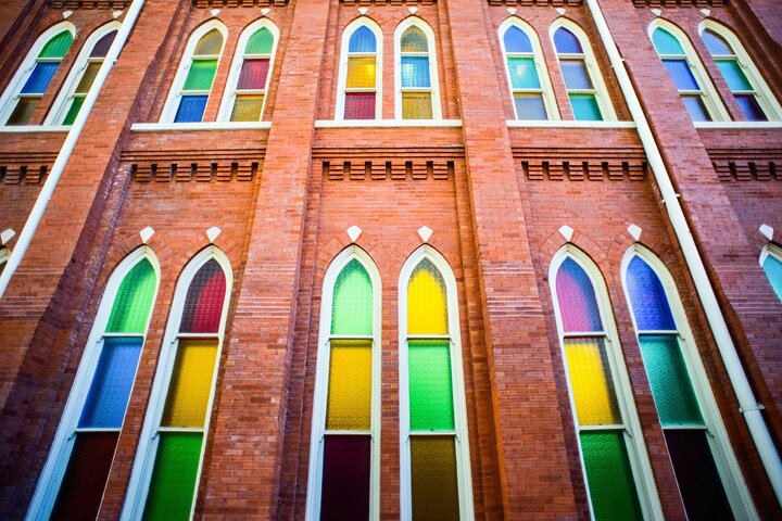 Excursão turística pela cidade de Nashville no ônibus de dois andares