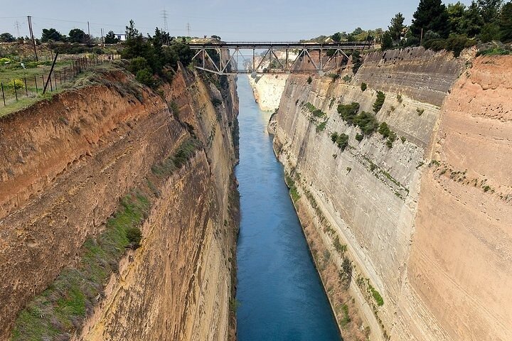 Volledige dag Mycene Epidaurus Nafplio Isthmus Canal Luxe Tour