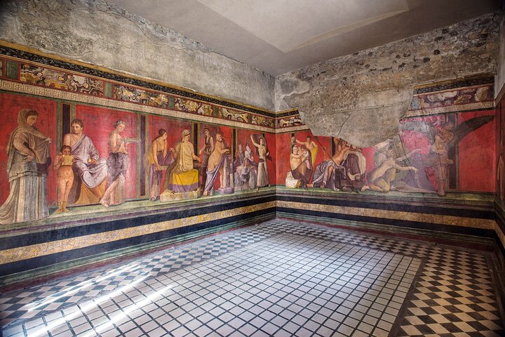 Dagtrip van Pompeii, Sorrento en Positano vanuit Napels/Salerno