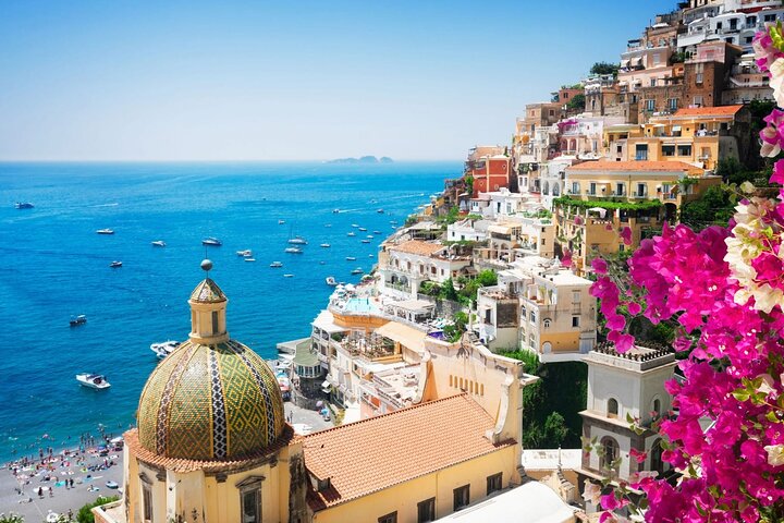 Dagtrip van Pompeii, Sorrento en Positano vanuit Napels/Salerno
