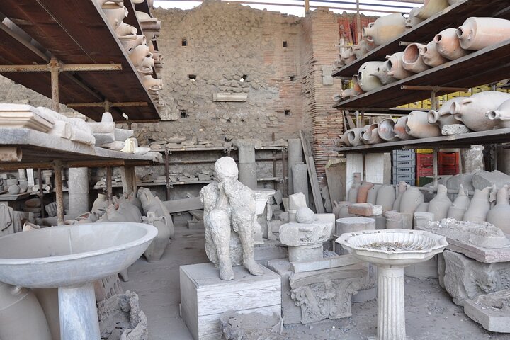 Dagtrip van Pompeii, Sorrento en Positano vanuit Napels/Salerno