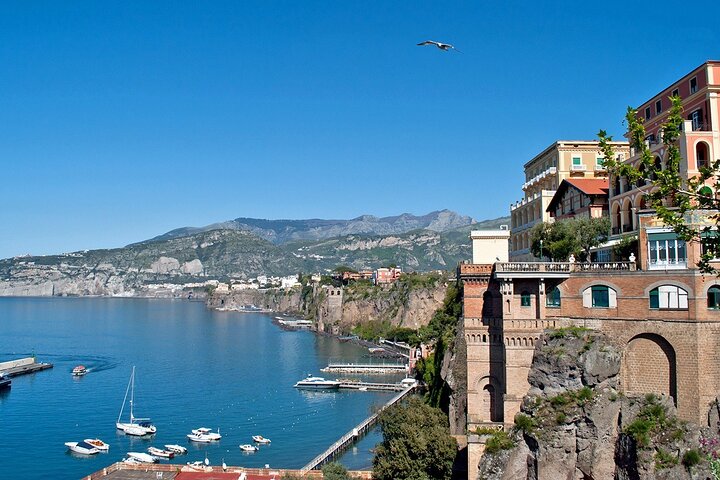 Dagtrip van Pompeii, Sorrento en Positano vanuit Napels/Salerno