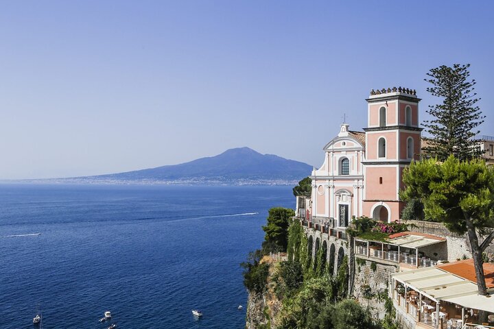 Dagtrip van Pompeii, Sorrento en Positano vanuit Napels/Salerno