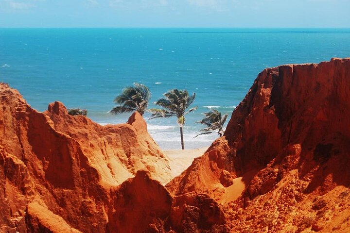 Visitez 3 plages en 1 jour (Morro Branco, Praia das Fontes et Canoa Quebrada)