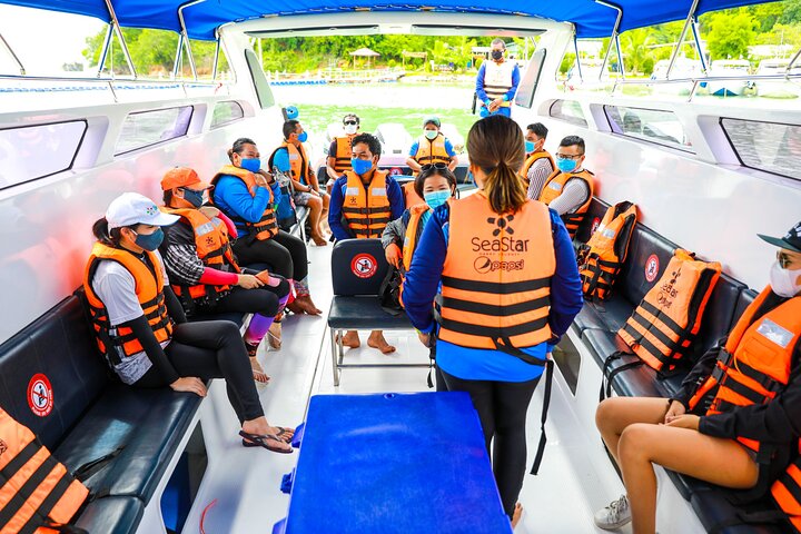 Tour di Phi Phi, Maya Bay e Khai Islands di Seastar Andaman da Khao Lak