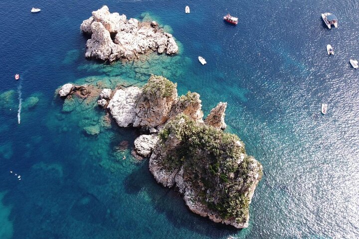 Passeio de barco de 8 horas de Castellammare del Golfo a San Vito Lo Capo