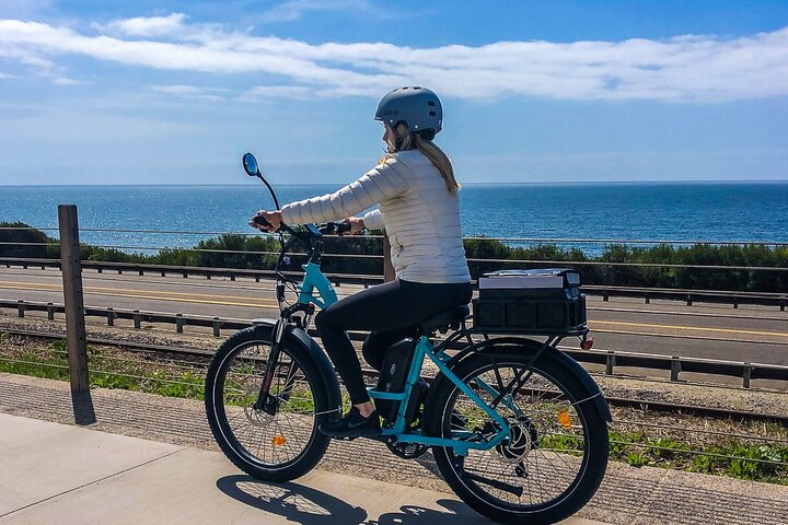 Lokal guidad elcykeltur från Solana Beach till Encinitas