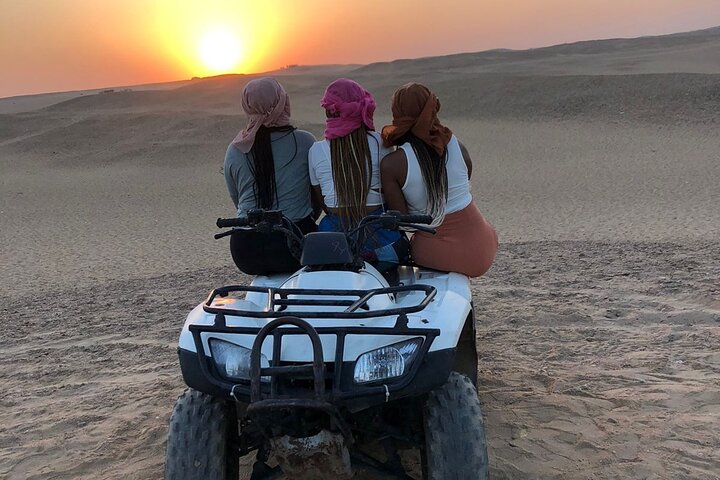 Giza Pyramids, Sphinx, Camel, ATV Bike, Shopping & Dinner Cruise