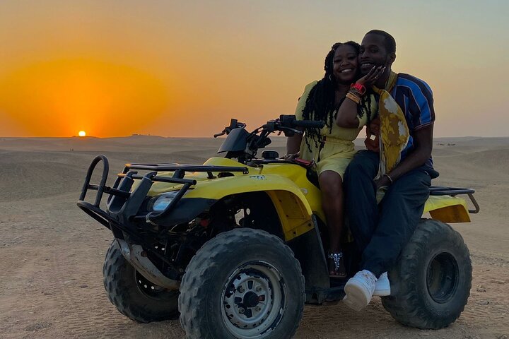 Giza Pyramids, Sphinx, Camel, ATV Bike, Shopping & Dinner Cruise