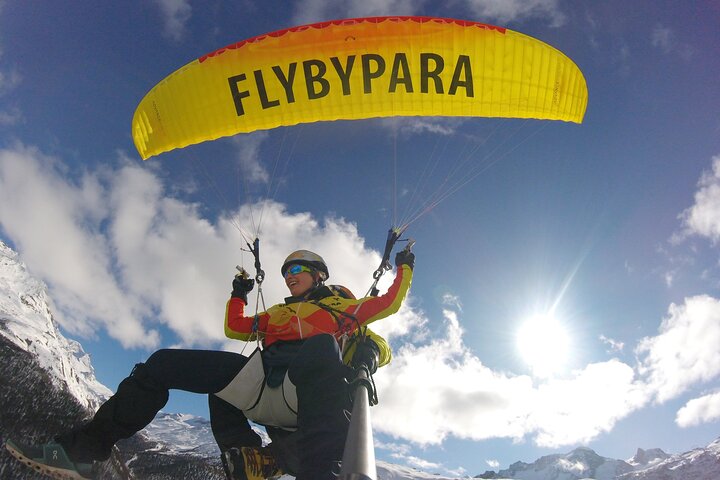FLYMATTERHORN VIP Tandem Paraquedas Zermatt Matterhorn Vista