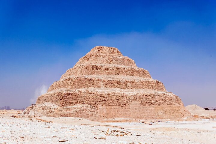 Private Day Tour Saqqara-piramides, Memphis en Dahshur-piramides