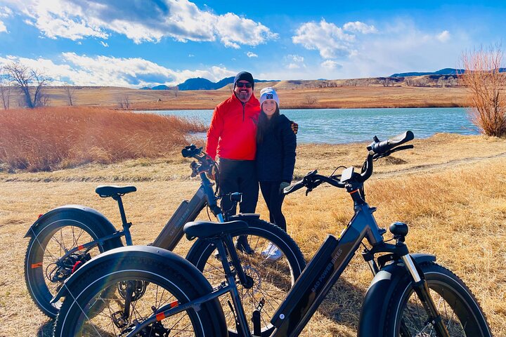 La mejor visita guiada familiar en bicicleta eléctrica para grupos pequeños en Boulder, Colorado