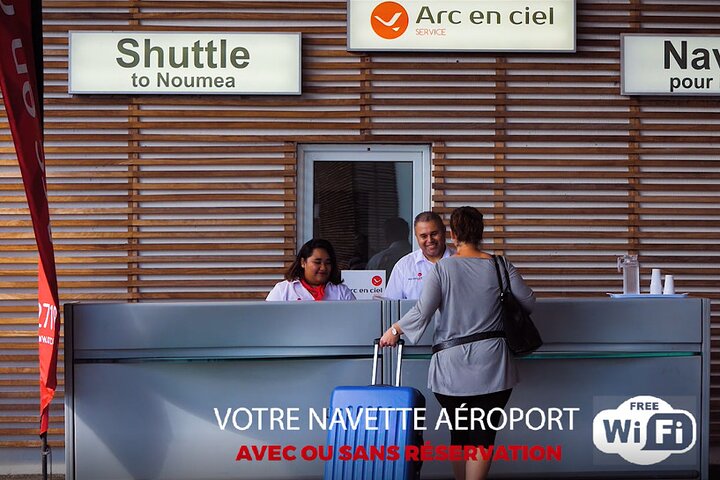 Flughafentransfer: Nouméa nach La Tontouta International Airport