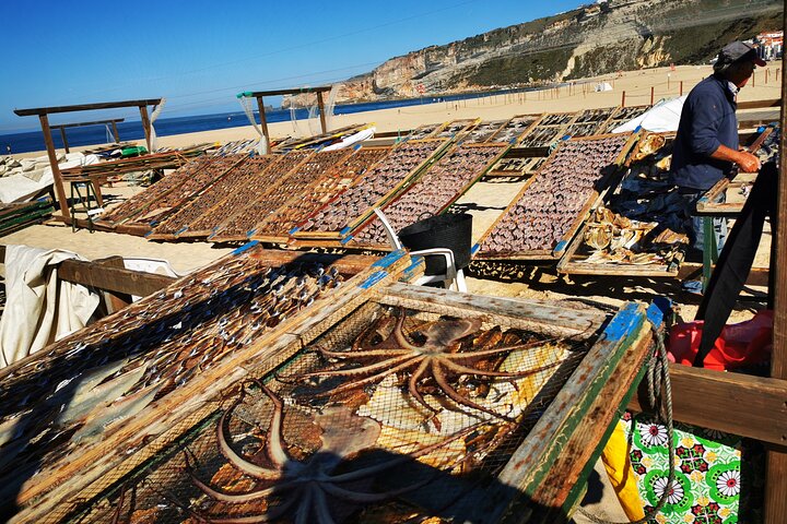 Tomar Fatima Batalha Alcobaca og Obidos fra Nazare Private Tour