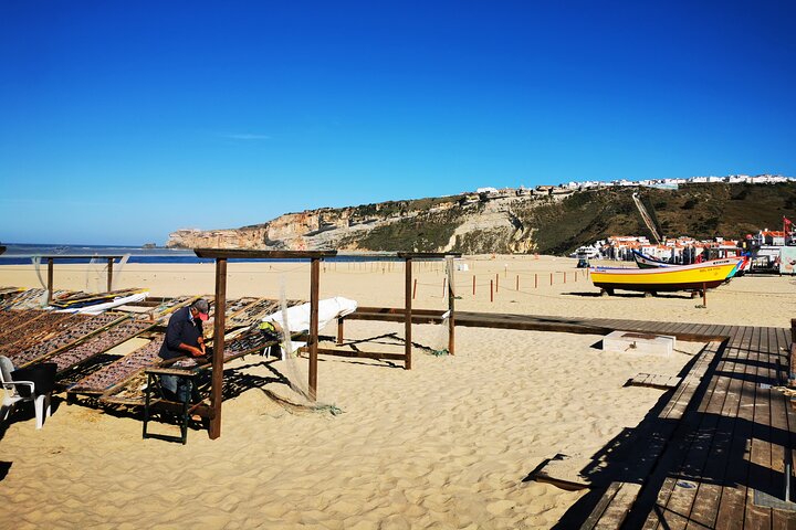 Tomar Fatima Batalha Alcobaca og Obidos fra Nazare Private Tour