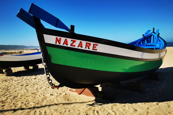 Tomar Fatima Batalha Alcobaca og Obidos fra Nazare Private Tour