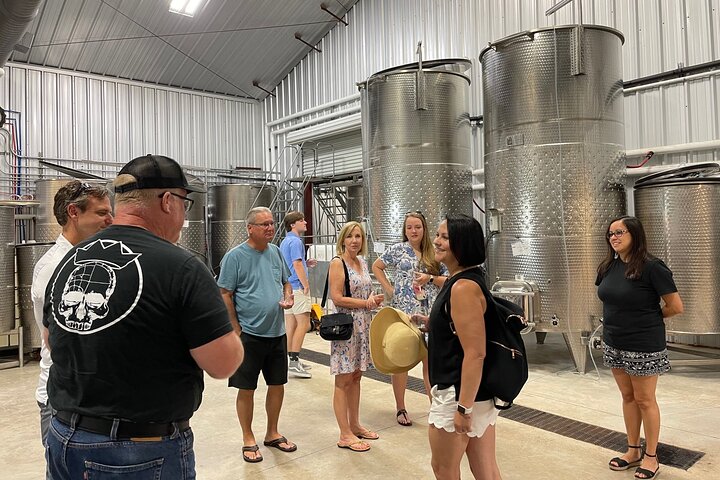 Catas de vinos en el área de Fredericksburg Texas: 3 bodegas y almuerzo