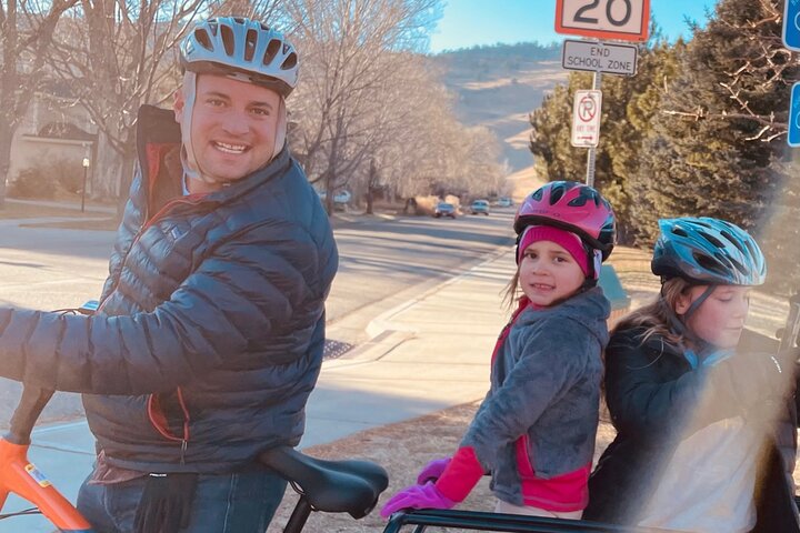 La mejor visita guiada familiar en bicicleta eléctrica para grupos pequeños en Boulder, Colorado