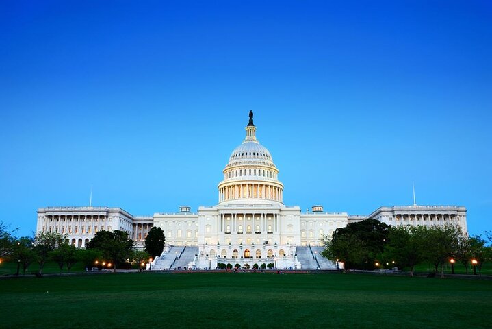 Washington DC Monumenten Tour door elektrische winkelwagen dag en nacht