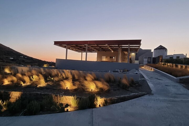 Vinprovning i Tinos: Havsutsikt Terrass Tour & Sommelier Guide
