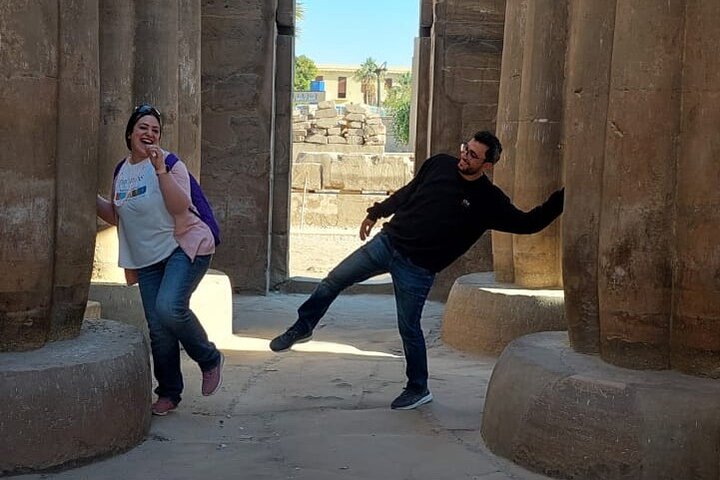 Excursion d'une journée sur les rives ouest et est de la ville de Louxor en Égypte