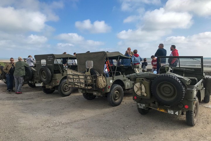 Privat guidad tur i WW2 Jeep of the Landing Beaches