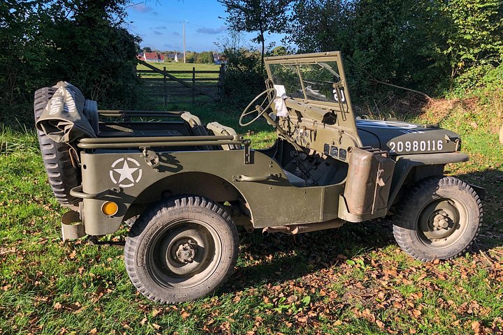 Privat guidad tur i WW2 Jeep of the Landing Beaches