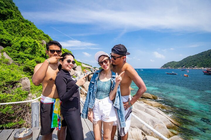 5 eilanden-dagtour rond Koh Tao en Koh Nangyuan