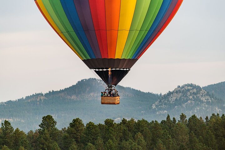 Vol en montgolfière au-dessus des Black Hills