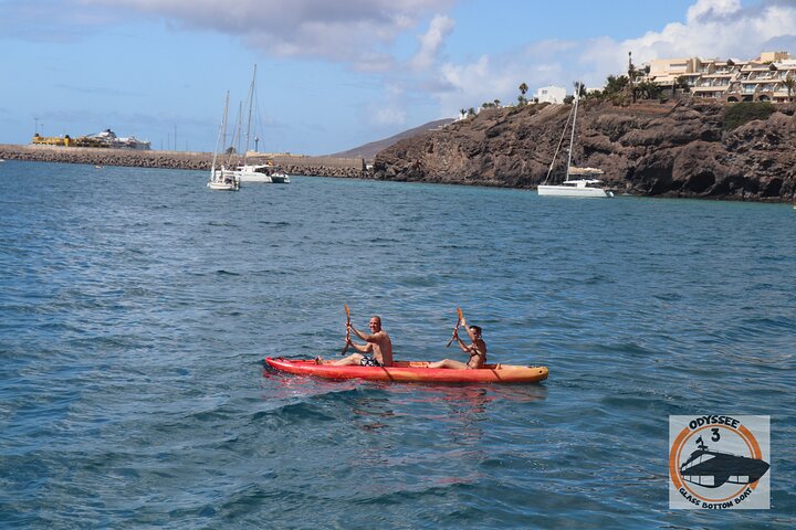 Odyssee 3: O passeio de barco com fundo de vidro em Fuerteventura