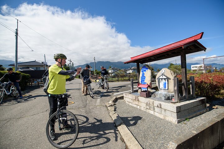 Privé elektrische fietstour & Soba-lunch