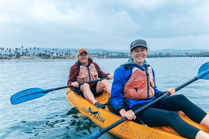 Wildlife Kayak Tour em Porto de Santa Barbara (2 horas)