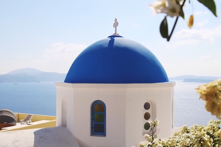 Excursão turística de dia inteiro à ilha de Santorini saindo de Chania