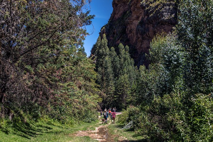 Promenez-vous dans la communauté de Chuquibamba et les cascades de Sirenachayoc (départ de groupe)