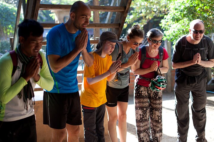 Lokal livstids Half Day Bike Tour i Battambang