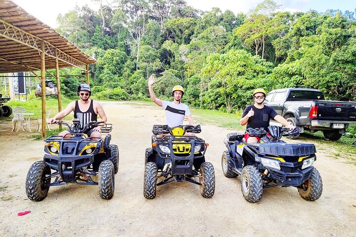 ATV 1,5 Stunden Dschungel-Safari-Tour auf Koh Phangan