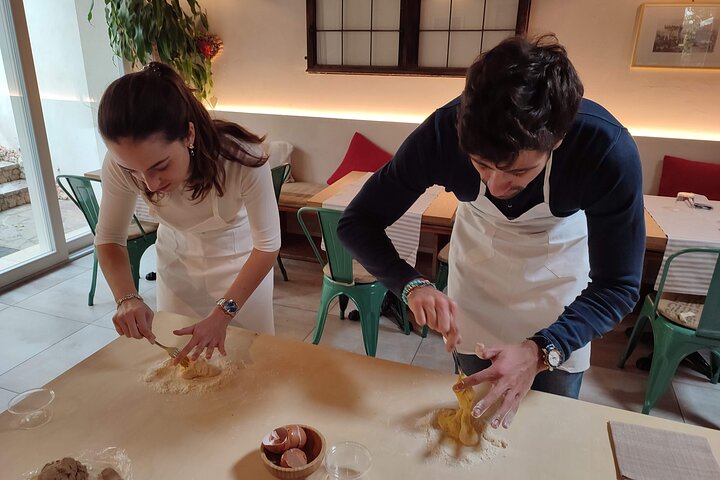Tortellini matlagningskurs med Mamma i Verona