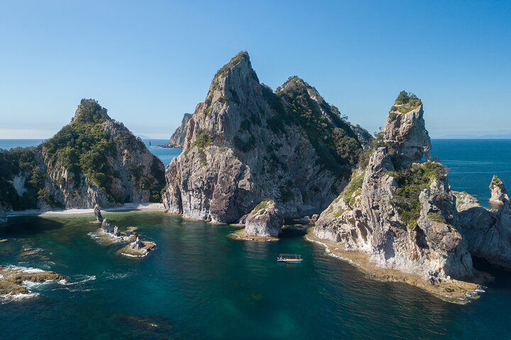 Coromandel äventyr och vilda djur båttur till Aldermen Islands