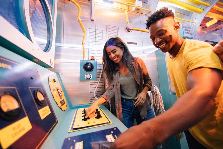O jogo de fuga no Easton Town Center em Columbus