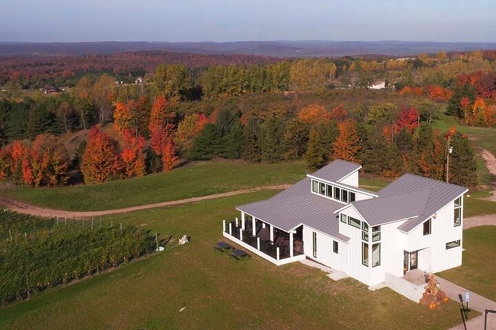 4-uur durende Traverse City Sunset Wine Tour: 3 wijnmakerijen op Old Mission Peninsula