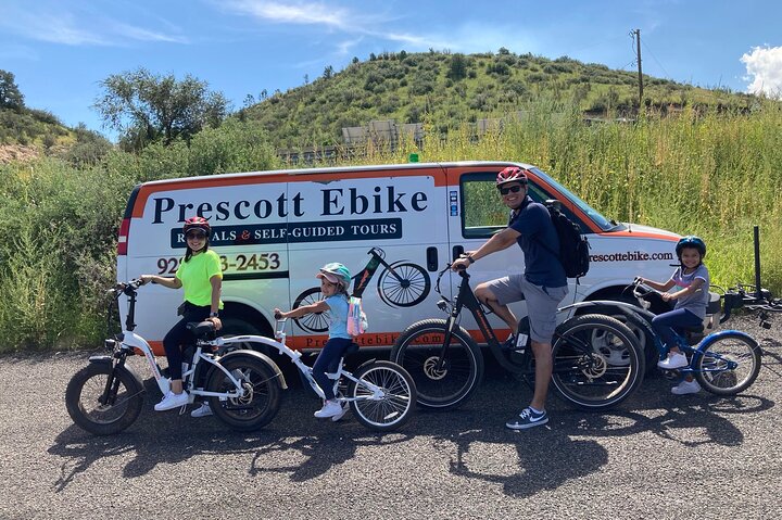 Paseo en bicicleta eléctrica de 2 horas en The Peavine Trail (popular)